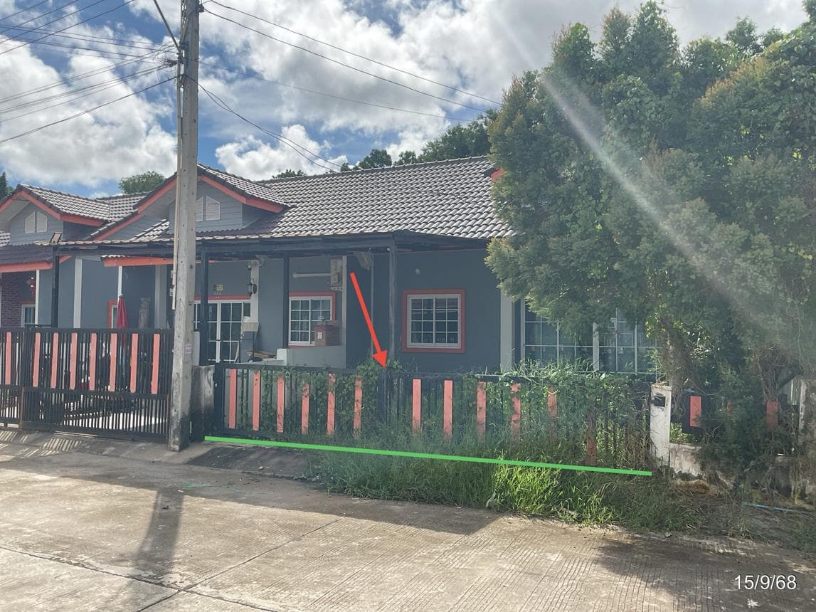 บ้านเดี่ยว ทับมา เมืองระยอง 2 ห้องนอน 2 ห้องน้ำ พื้นที่ 63 ตร.ม. บนเนื้อที่ 30.4 ตร.ว. ทำเลศักยภาพ ราคาล้านกลางๆ