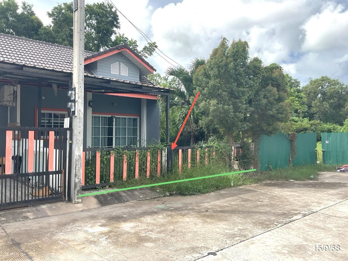 บ้านเดี่ยว ทับมา เมืองระยอง 2 ห้องนอน 2 ห้องน้ำ พื้นที่ 63 ตร.ม. บนเนื้อที่ 30.4 ตร.ว. ทำเลศักยภาพ ราคาล้านกลางๆ