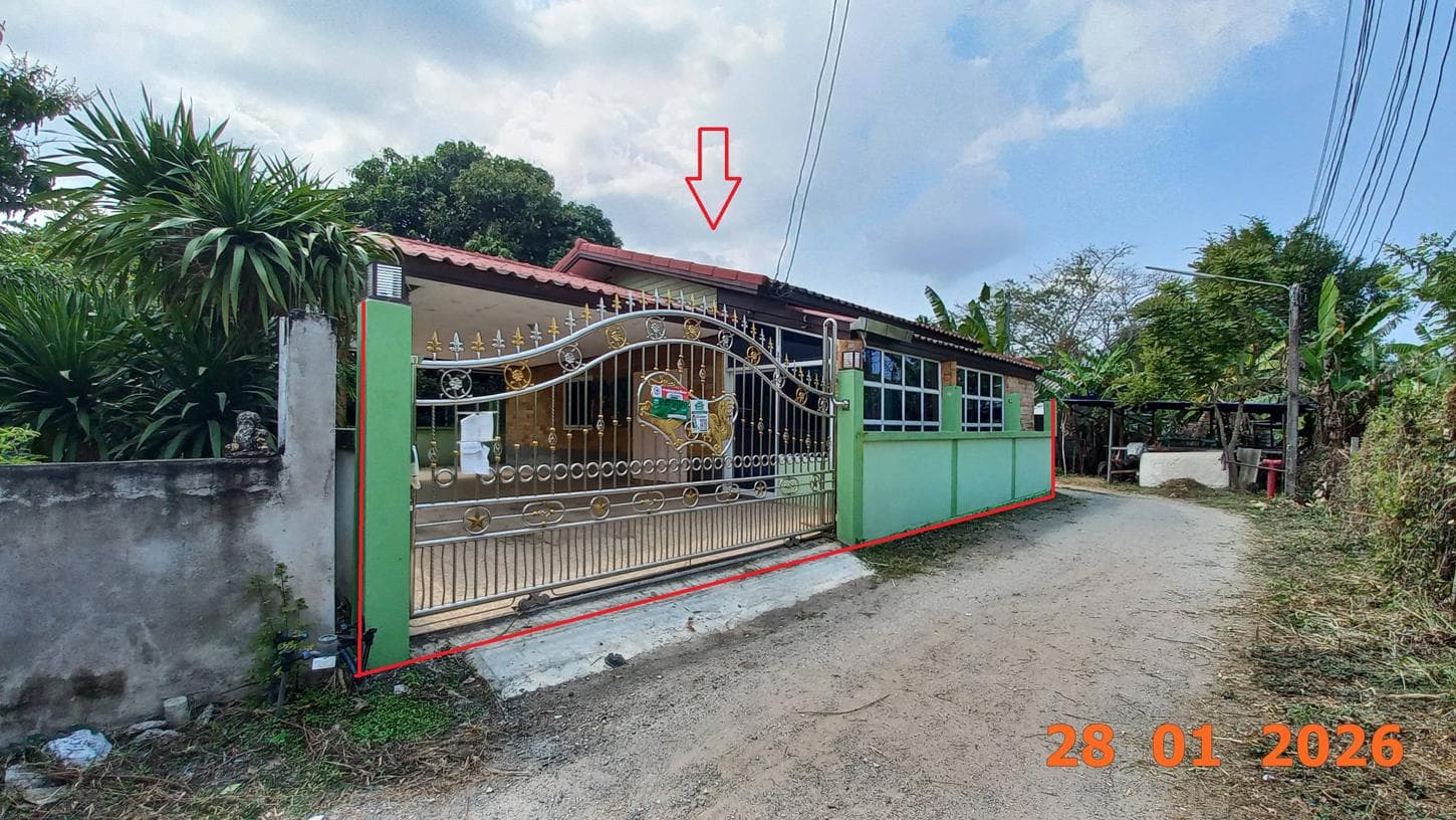 ขายบ้านเดี่ยว บางเสร่ สัตหีบ ชลบุรี 2 ห้องนอน พื้นที่ใช้สอย 123.5 ตร.ม.