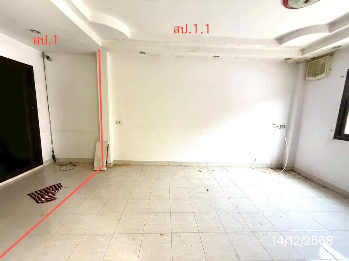 ขายทาวน์เฮ้าส์ รังสิต ธัญบุรี ปทุมธานี พื้นที่ใช้สอย 90 ตร.ม.
