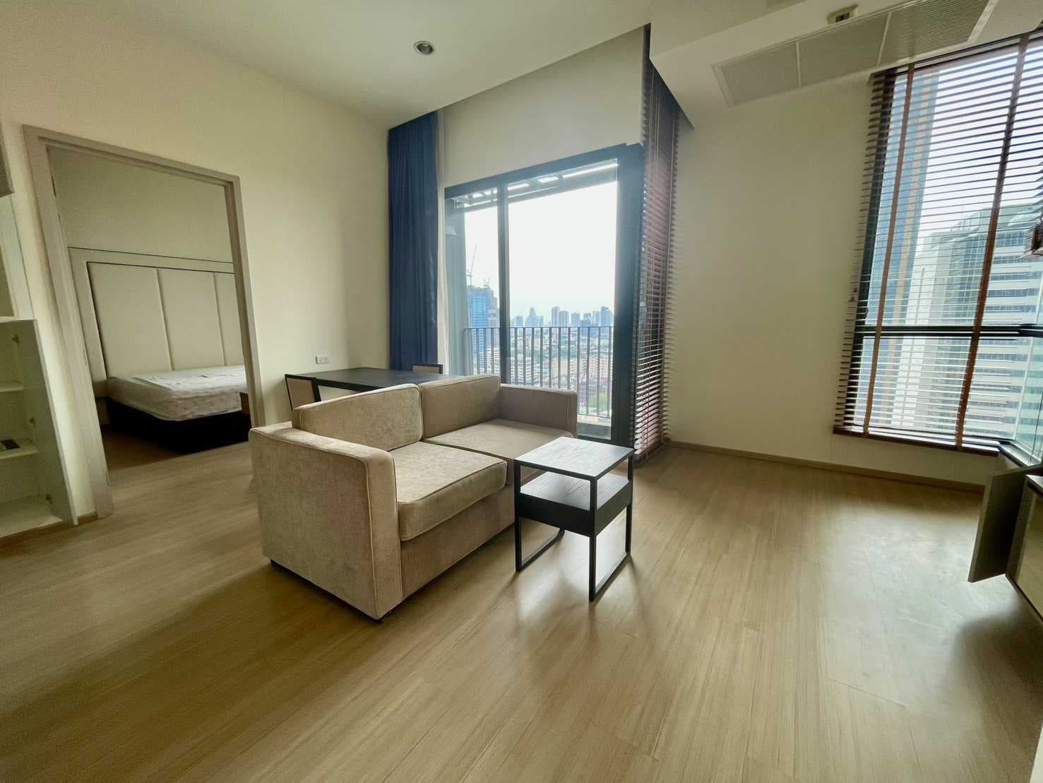 ขาย/ให้เช่าคอนโด The Capital Condo เอกมัย–ทองหล่อ ห้องมุม ชั้น 17 วิวโล่ง ทิศใต้รับลม ขนาด 45 ตร.ม.