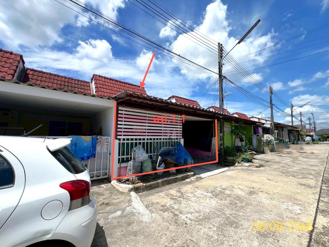 ทาวน์โฮม เรือนสุข 2 ลำผักกูด ธัญบุรี 1 ห้องนอน ราคาไม่ถึงล้าน ผ่อนสบายกว่าเช่า