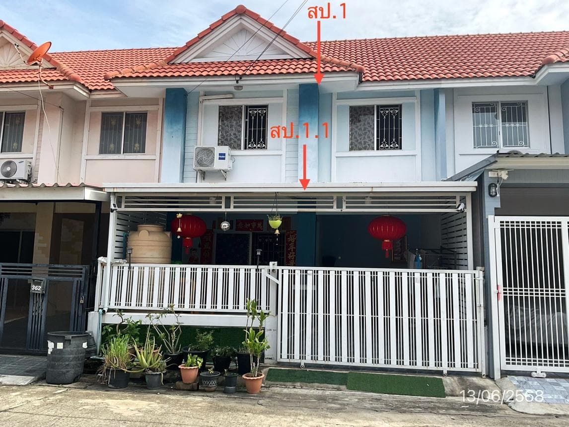 ทาวน์โฮม บ้านพฤกษา ดี คลองสาม คลองหลวง ปทุมธานี 3 ห้องนอน 2 ห้องน้ำ พื้นที่ใช้สอย 117 ตร.ม. ราคาล้านต้นๆ