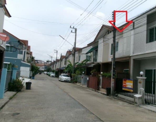 ทาวน์เฮ้าส์ โครงการ บ้านฟ้ารังสิต ลำลูกกา-คลอง 7 ปทุมธานี
