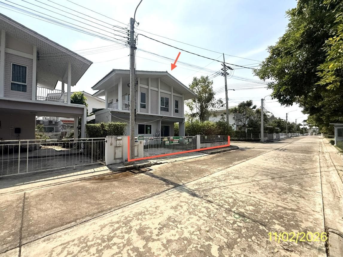 บ้านเดี่ยว คณาสิริ ปิ่นเกล้า-กาญจนาภิเษก บางใหญ่ นนทบุรี 3 ห้องนอน 3 ห้องน้ำ พื้นที่ 137.75 ตร.ม. บนที่ดิน 53.1 ตร.ว. ทำเลศักยภาพใกล้ทางด่วนและรถไฟฟ้า ราคาพิเศษ 4.33 ล้าน