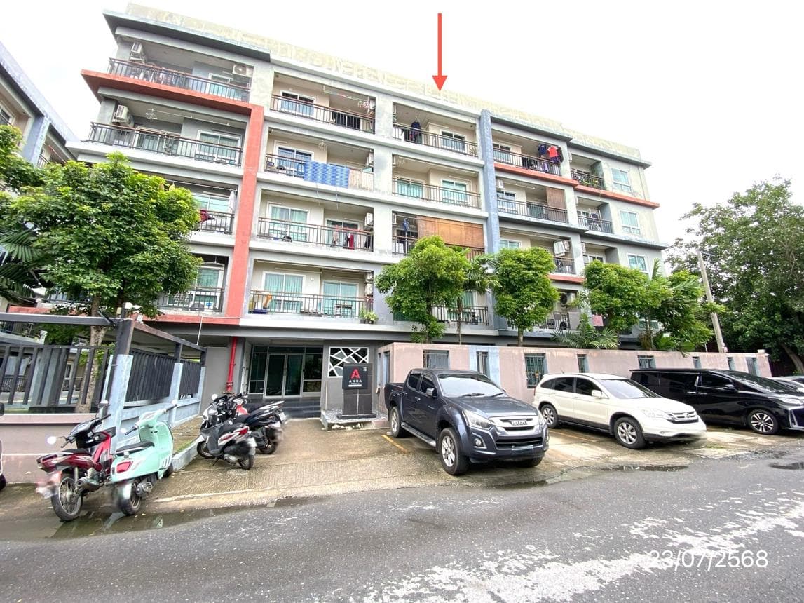 ขายคอนโด แอนนา คอนโดมิเนียม โพธิ์แก้ว 1 (Anna Condominium) บางกะปิ 1 ห้องนอน พื้นที่ 32.9 ตร.ม. ทำเลดี ราคาเพียง 1.43 ล้าน