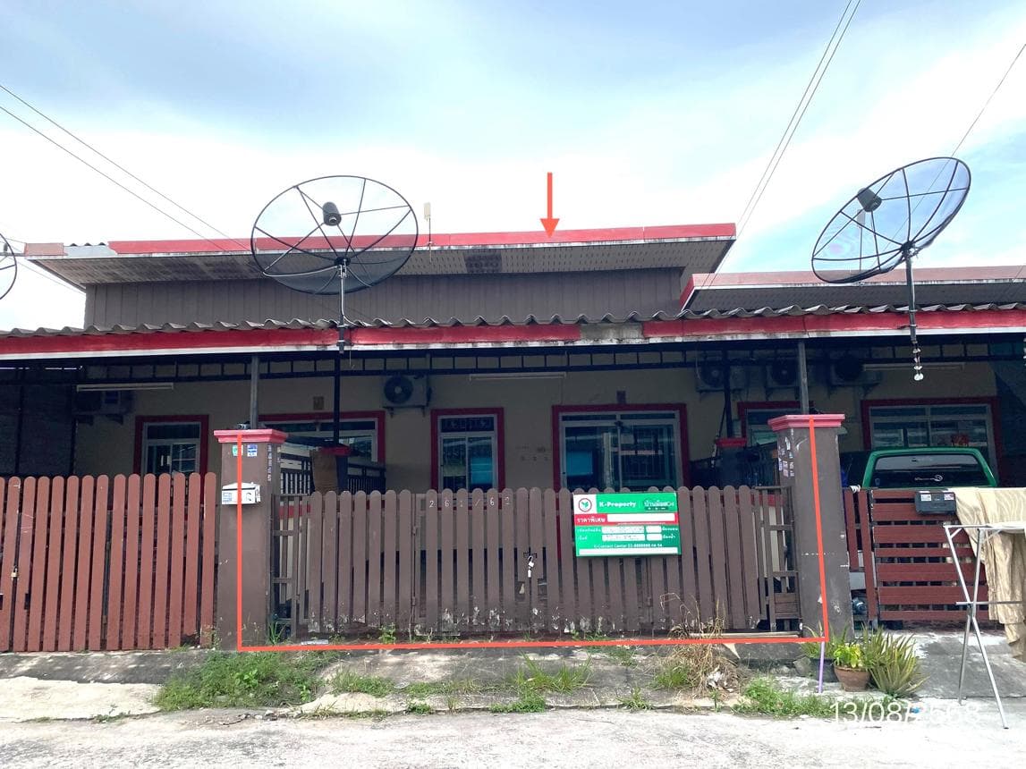 ทาวน์โฮม เทพประทานพร 8 บ่อวิน ศรีราชา 2 ห้องนอน 1 ห้องน้ำ ขนาด 22.5 ตร.ว. - image 1