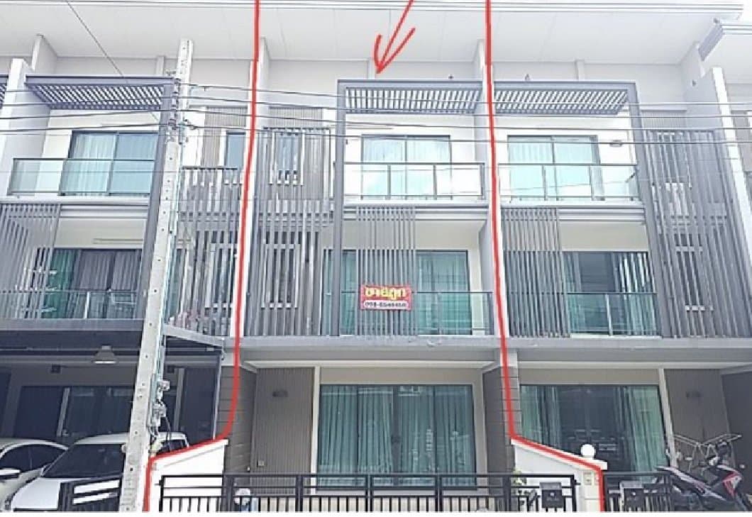 ทาวน์เฮ้าส์ ทาวน์อเวนิว เมิร์จ รัตนาธิเบศร์ บางบัวทอง-นนทบุรี