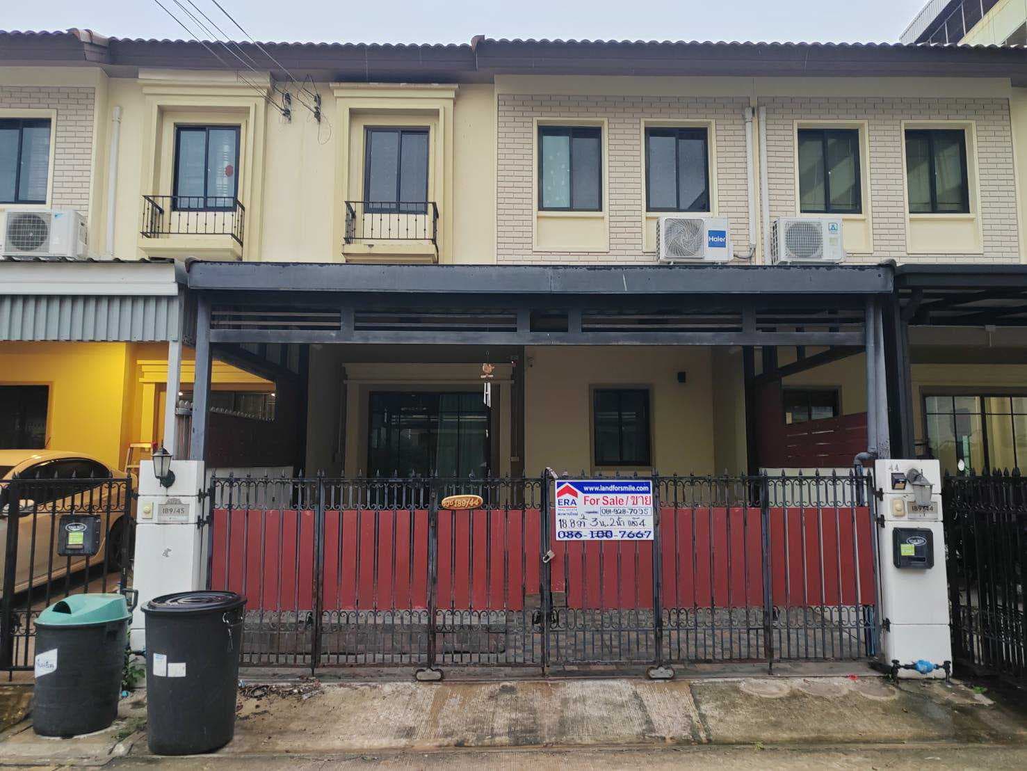 ขายทาวน์โฮม 2 ชั้น ม.พฤกษาวิลล์ ติวานนท์-รังสิต (บ้านกลาง) ต้นโครงการ ต่อเติมแล้ว ฟรียื่นกู้