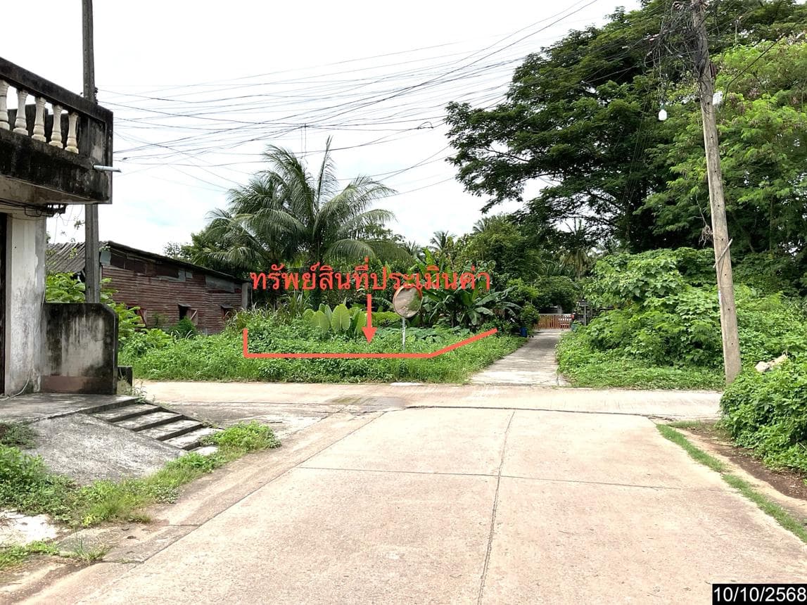 ขายที่ดินเปล่า ทุ่งสง นครศรีธรรมราช เนื้อที่ 25.3 ตร.ว. ทำเลดีใจกลางย่านปากแพรก ราคาไม่ถึงล้าน