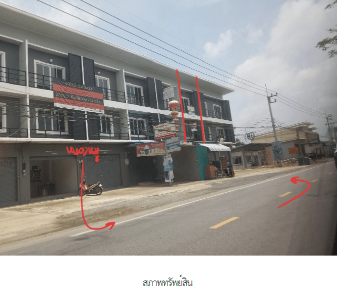 อาคารพาณิชย์ โครงการ อาคารพาณิชย์ (หนองแค-ตลาดคลอง 5) สระบุรี