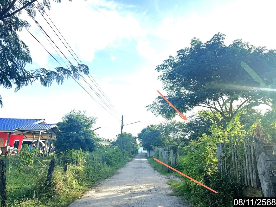 ที่ดินว่างเปล่า ม่วงสามสิบ อุบลราชธานี ขนาด 73.5 ตร.ว. ทำเลดีใกล้แหล่งชุมชน เหมาะสำหรับสร้างบ้านหรือลงทุน