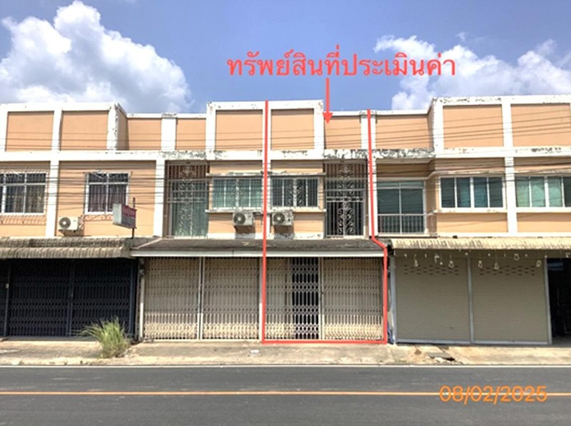 ขายอาคารพาณิชย์ 2 ชั้น ทำเลค้าขายใจกลางทุ่งใหญ่ นครศรีธรรมราช สภาพดีติดถนนหลัก