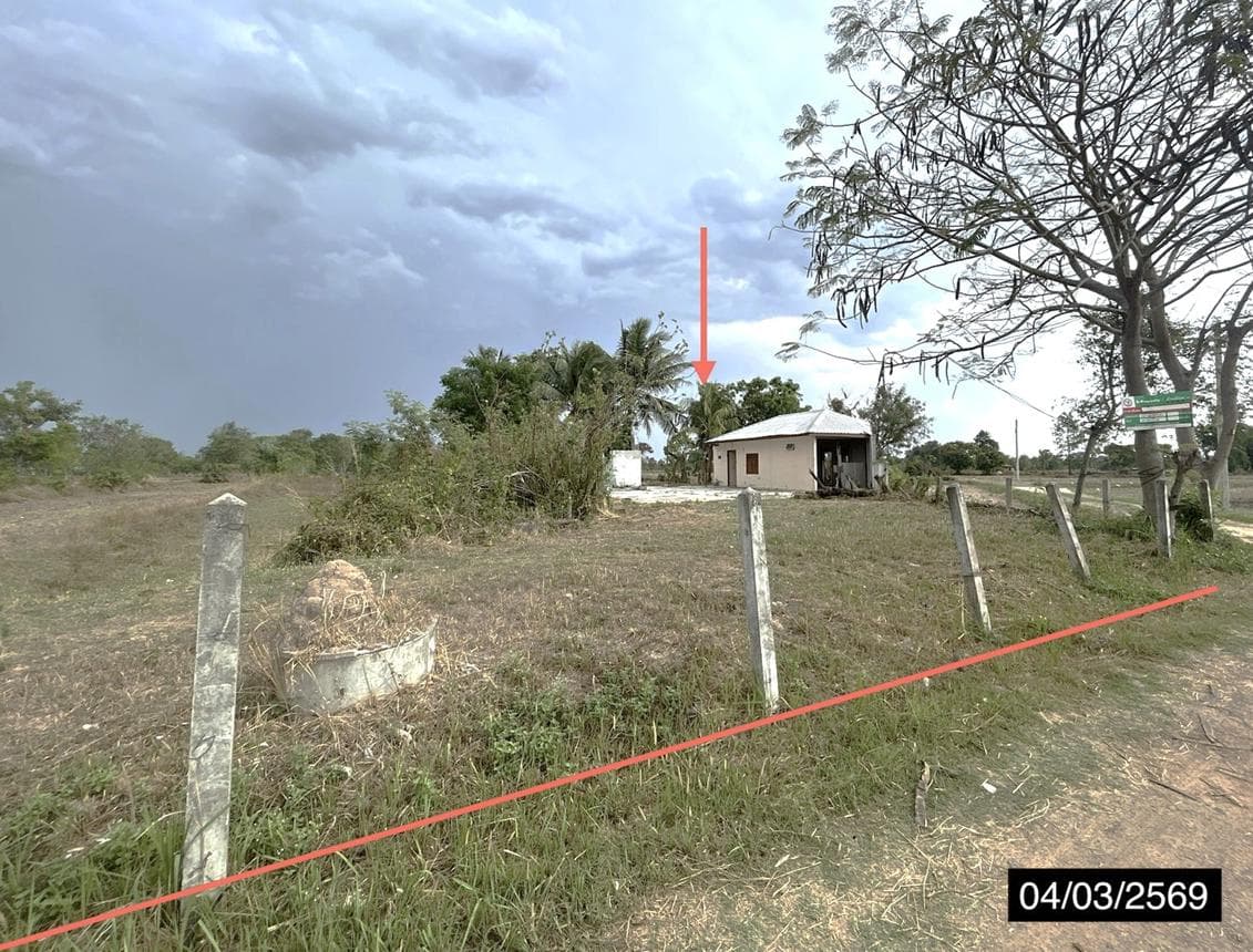 บ้านเดี่ยว 1 ห้องนอน พื้นที่ 31.5 ตร.ม. ทำเลศักยภาพ โพนข่า เมืองศรีสะเกษ ศรีสะเกษ