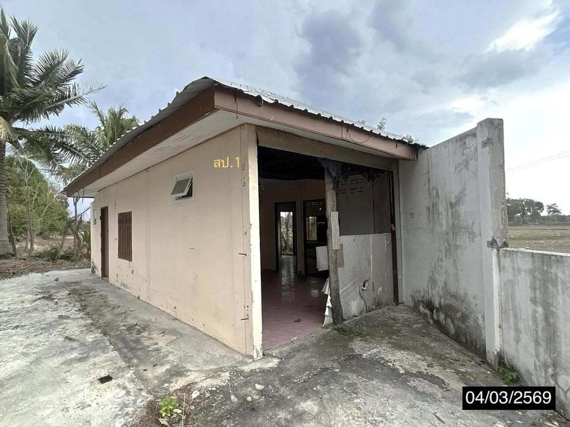 บ้านเดี่ยว 1 ห้องนอน พื้นที่ 31.5 ตร.ม. ทำเลศักยภาพ โพนข่า เมืองศรีสะเกษ ศรีสะเกษ