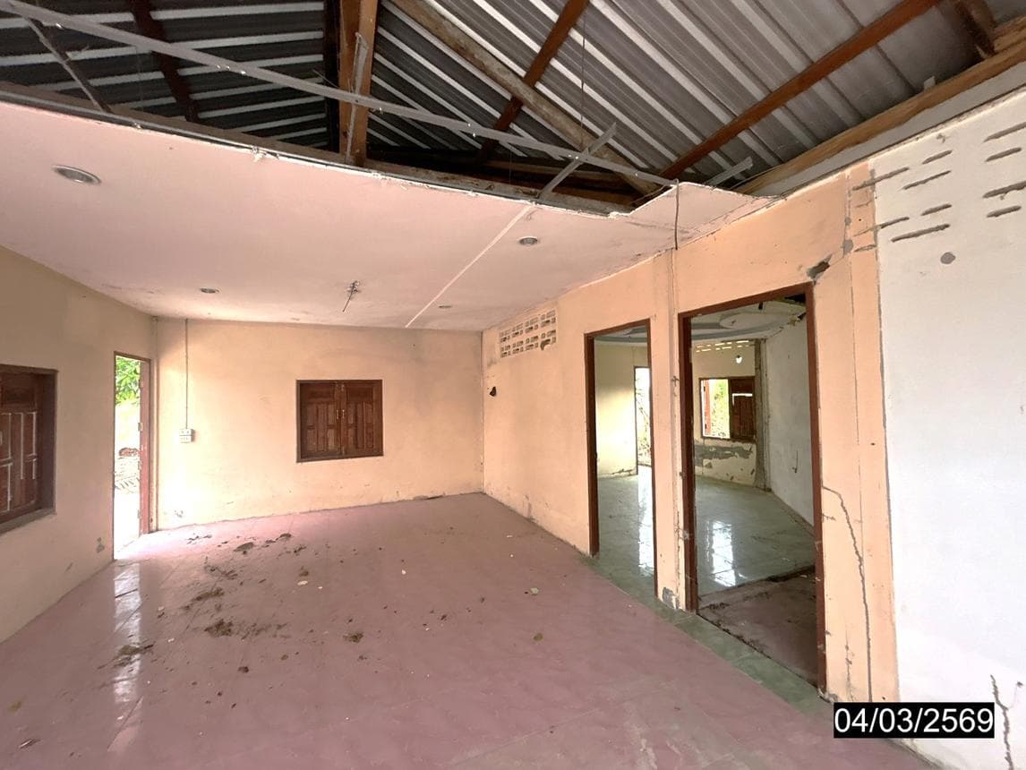 บ้านเดี่ยว 1 ห้องนอน พื้นที่ 31.5 ตร.ม. ทำเลศักยภาพ โพนข่า เมืองศรีสะเกษ ศรีสะเกษ
