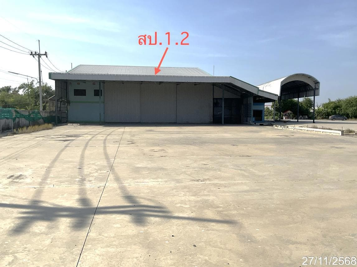 ขายโกดัง ดอนโพธิ์ทอง เมืองสุพรรณบุรี สุพรรณบุรี พื้นที่ 79 ตร.ว. พื้นที่ใช้สอย 1702.1 ตร.ม. 3 ห้องนอน 2 ห้องน้ำ