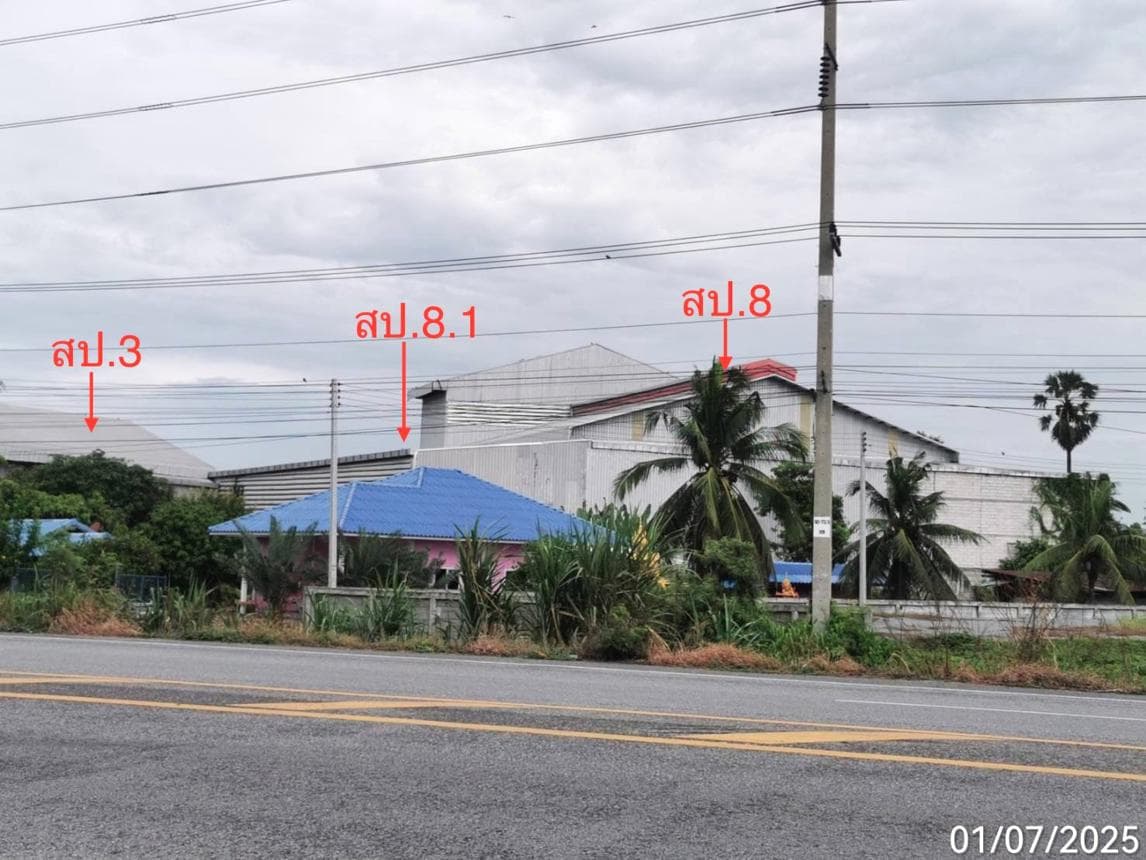 ขายอาคารโรงงานขนาดใหญ่ พื้นที่ใช้สอย 1,671 ตร.ม. บนเนื้อที่ 4 ไร่ ทำเลศักยภาพ ต.วังยาง อ.ศรีประจันต์ จ.สุพรรณบุรี เหมาะสำหรับโรงงานและคลังสินค้า