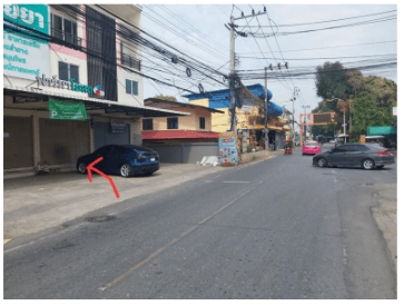อาคารพาณิชย์ โครงการ แสนสุข นนทบุรี