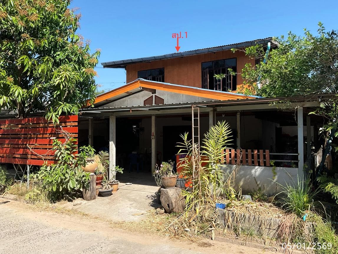 บ้านเดี่ยว เมืองศรีสะเกษ ทำเลคูซอด พื้นที่กว้างขวาง 90 ตร.ว. บรรยากาศเงียบสงบ เหมาะสำหรับพักอาศัย