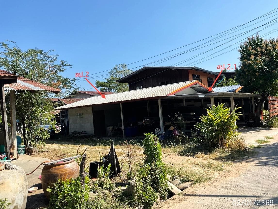 บ้านเดี่ยว เมืองศรีสะเกษ ทำเลคูซอด พื้นที่กว้างขวาง 90 ตร.ว. บรรยากาศเงียบสงบ เหมาะสำหรับพักอาศัย