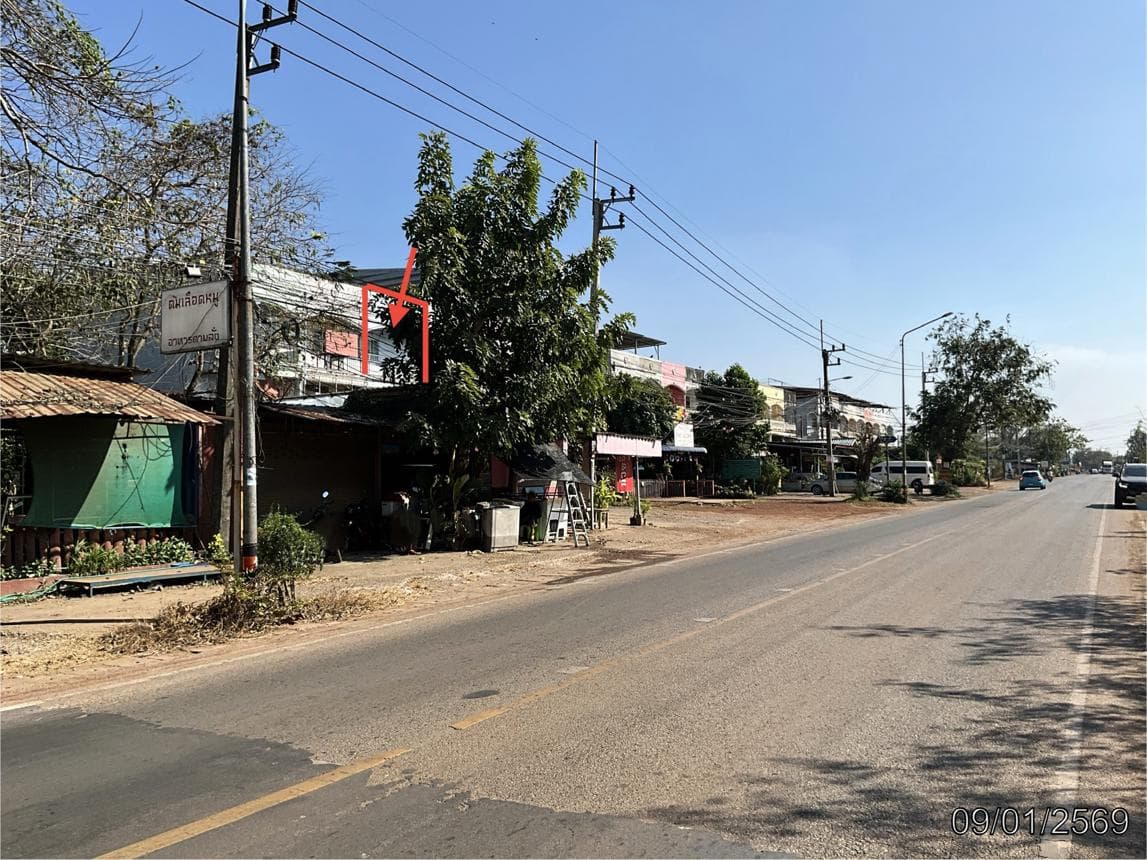 อาคารพาณิชย์ 3 ห้องนอน พื้นที่ 160 ตร.ม. ทำเลศักยภาพ ท่าตูม ศรีมหาโพธิ ปราจีนบุรี
