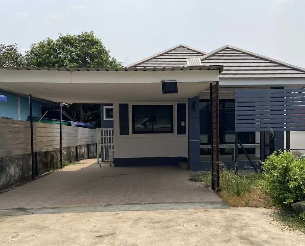 บ้านเดี่ยวชั้นเดียว ทำเลหัวรอ ใกล้แยกไทยแอโรว์ เงียบสงบ พร้อมอยู่
