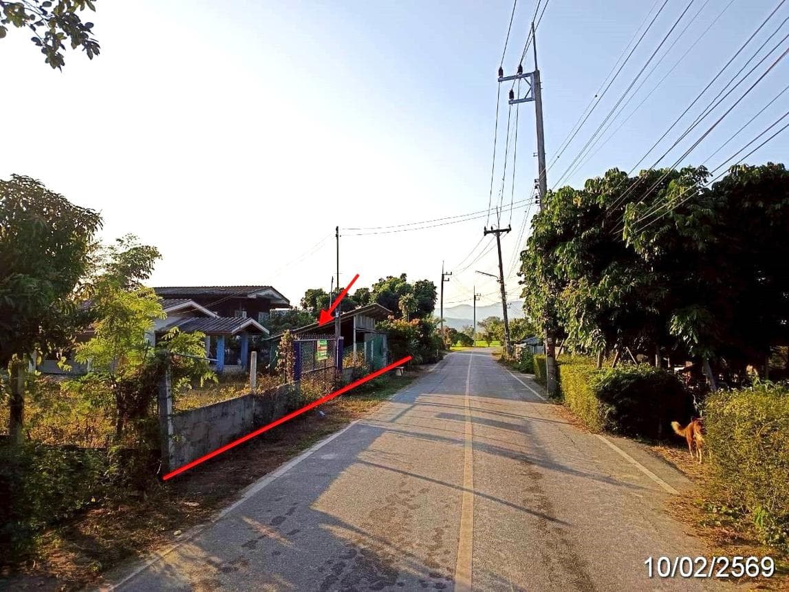 ขายบ้านเดี่ยวชั้นเดียว พื้นที่ 54 ตร.ว. อ.พร้าว จ.เชียงใหม่ 2 ห้องนอน 2 ห้องน้ำ บรรยากาศดี ใกล้ชิดธรรมชาติ ราคาล้านต้นๆ