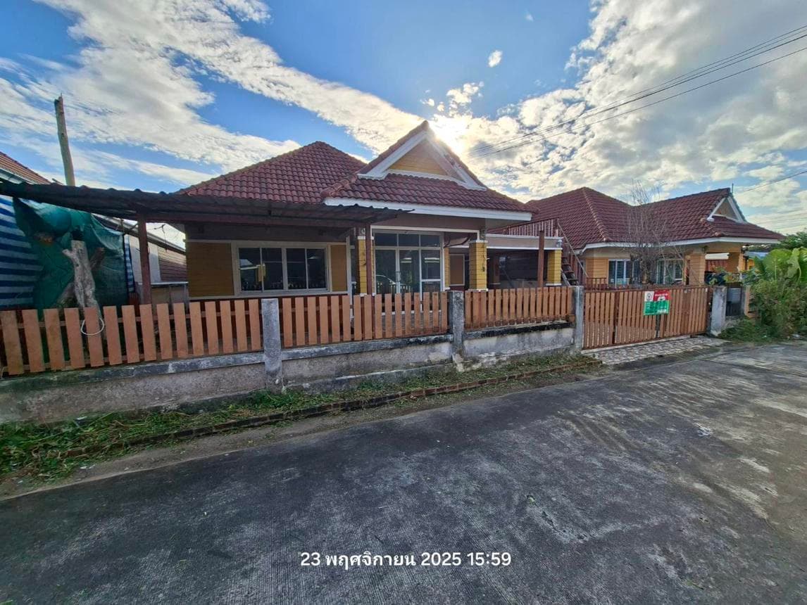 ขายบ้านเดี่ยว ทอฟ้า (Tor Fah) 2 ห้องนอน 2 ห้องน้ำ เนื้อที่ 58.2 ตร.ว. ทำเลศักยภาพนิคมพัฒนา ระยอง ใกล้แหล่งงานและนิคมฯ ราคาเพียง 2.1 ล้าน