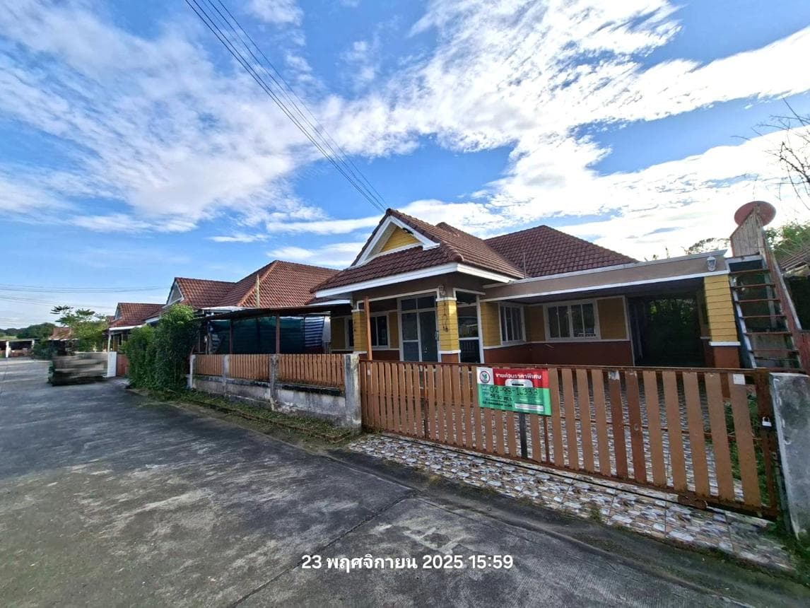 ขายบ้านเดี่ยว ทอฟ้า (Tor Fah) 2 ห้องนอน 2 ห้องน้ำ เนื้อที่ 58.2 ตร.ว. ทำเลศักยภาพนิคมพัฒนา ระยอง ใกล้แหล่งงานและนิคมฯ ราคาเพียง 2.1 ล้าน