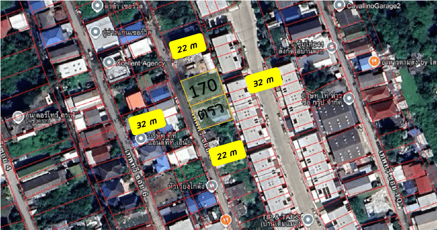 ขายที่ดิน 170 ตรว ลาดพร้าว 101 แยก 42 เหมาะทำ บ้านพักอาศัยใจกลางลาดพร้าว ใกล้ MRT ลาดพร้าว 101