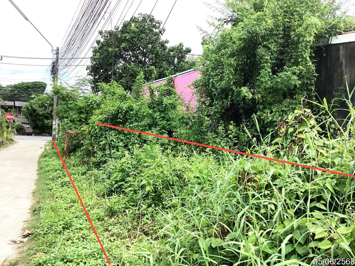 ขายที่ดินว่างเปล่า คลองแห หาดใหญ่ สงขลา พื้นที่ 25.4 ตร.ว. ทำเลสร้างบ้านหรือโฮมออฟฟิศ