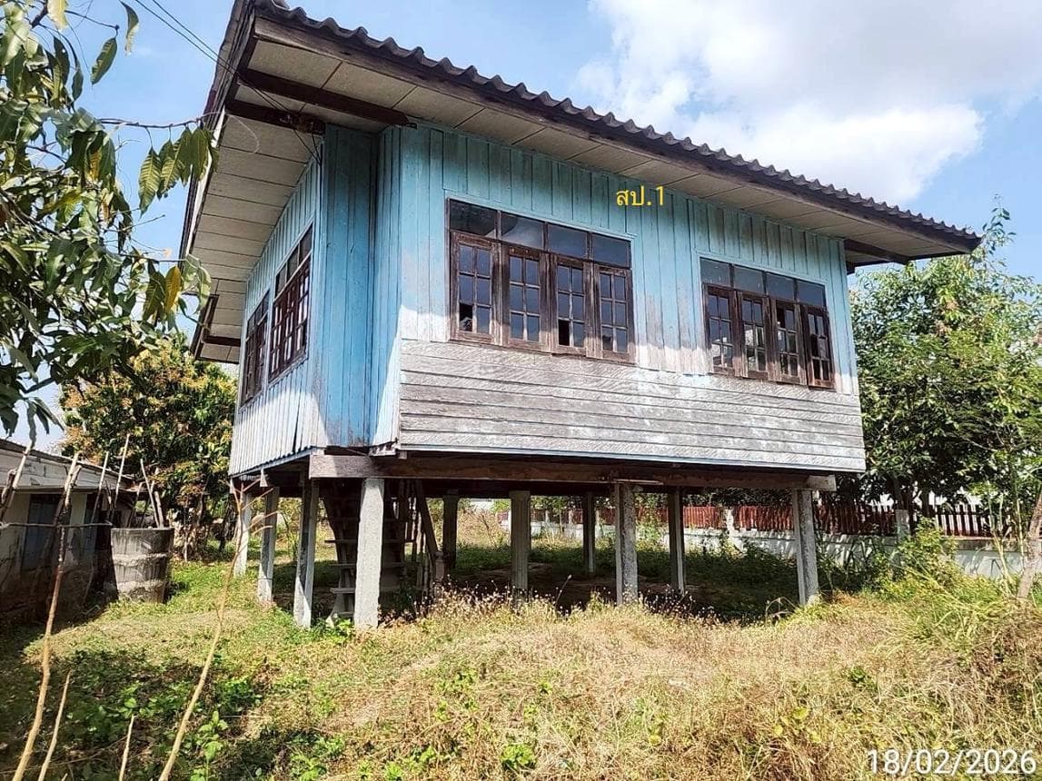 ขายบ้านเดี่ยวราคาถูก ต.เมืองบัว อ.เกษตรวิสัย ร้อยเอ็ด บนที่ดินกว้าง 90 ตร.ว. ทำเลสงบเป็นส่วนตัว