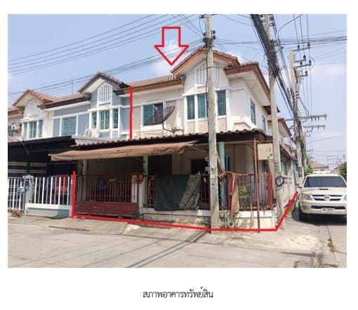 ทาวน์เฮ้าส์ โครงการ พฤกษาวิลล์ 16/1 ปทุมธานี