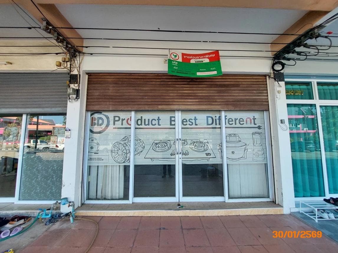 อาคารพาณิชย์ 2 ห้องนอน พื้นที่ 130.95 ตร.ม. ทำเลศักยภาพ วัดประดู่ เมืองสุราษฎร์ธานี สุราษฎร์ธานี
