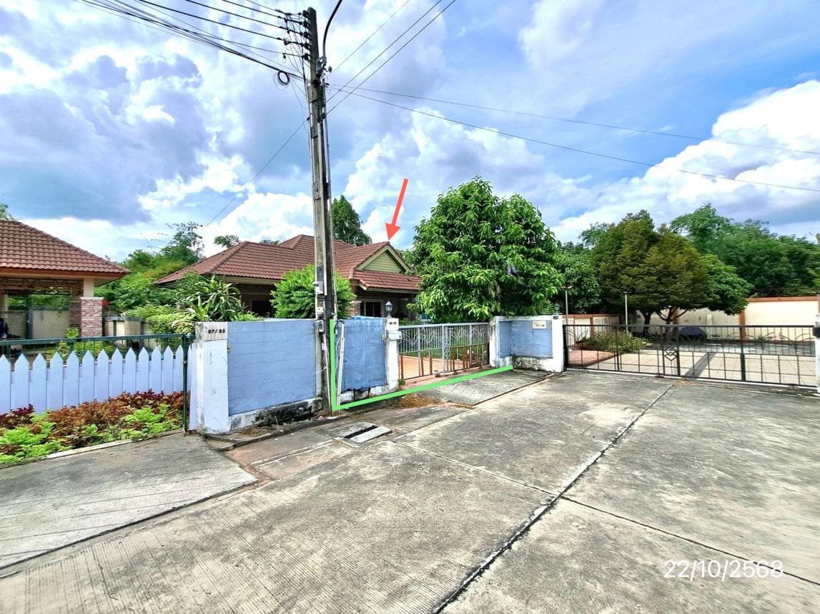 ขายบ้านเดี่ยว บ้านณฐาวดี 3 หนองขาม ศรีราชา ชลบุรี 3 ห้องนอน พื้นที่ใช้สอย 111.5 ตร.ม.