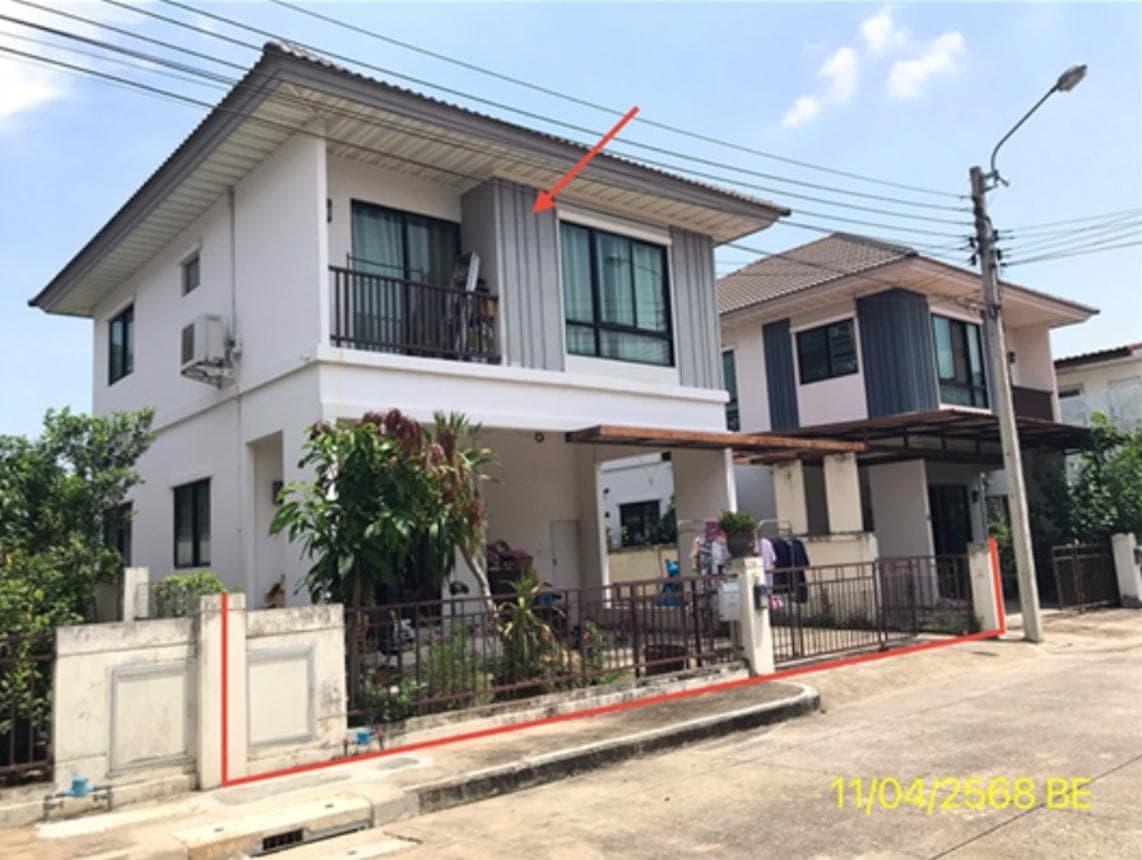 บ้านเดี่ยว โมดิ วิลล่า ปิ่นเกล้า-วงแหวน ศาลากลาง บางกรวย นนทบุรี 3 ห้องนอน 2 ห้องน้ำ พื้นที่ 118.8 ตร.ม. ทำเลดีเดินทางสะดวกเชื่อมต่อปิ่นเกล้า ราคาคุ้มค่า
