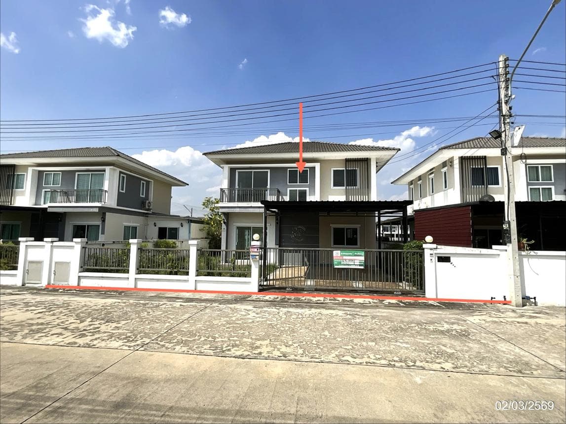 บ้านเดี่ยว นาราวิลล์ นาดี เมืองอุดรธานี 4 ห้องนอน 3 ห้องน้ำ พื้นที่ 141.96 ตร.ม. บนเนื้อที่ 56 ตร.ว. ทำเลศักยภาพราคา 3 ล้านต้นๆ