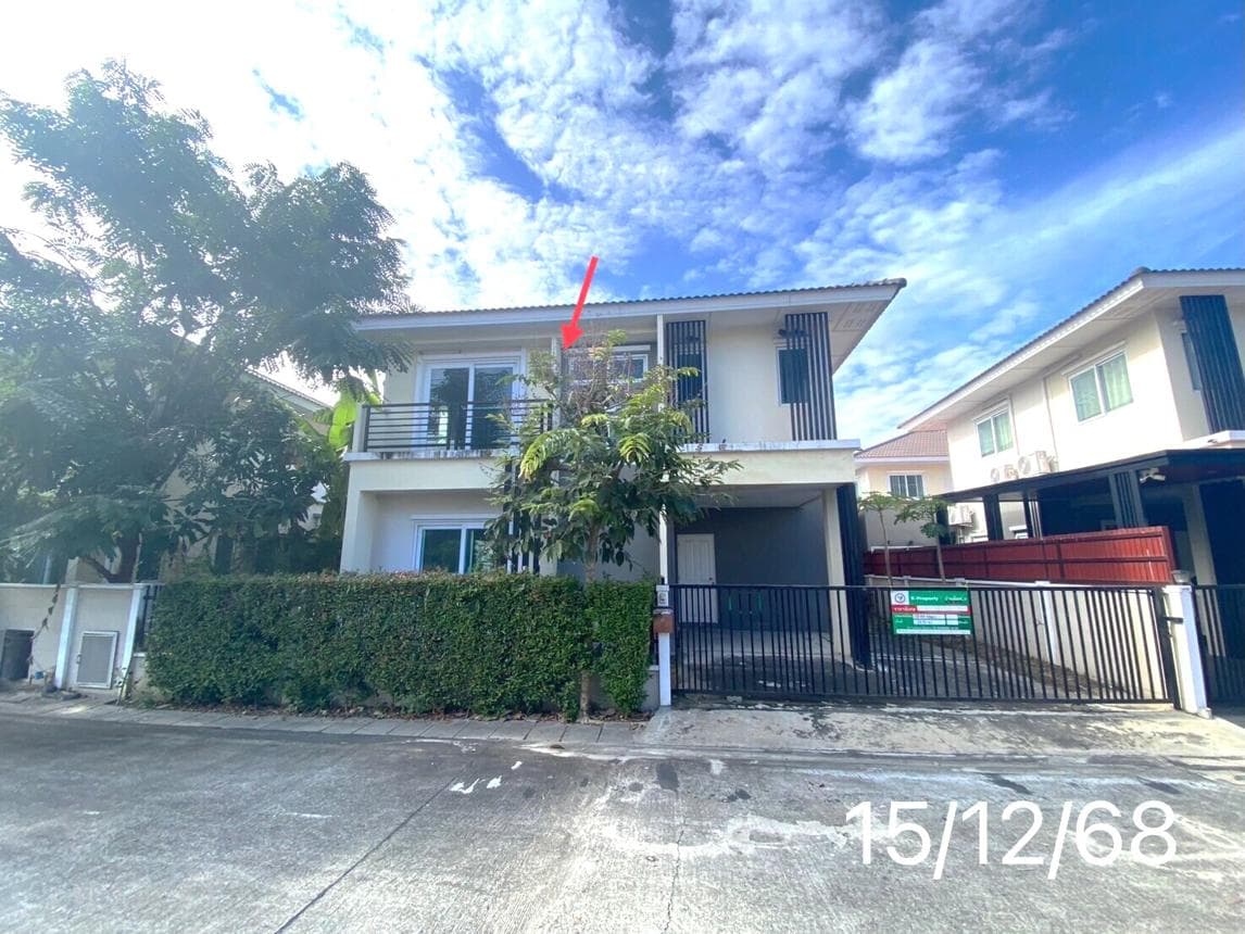 บ้านเดี่ยว บ้านชิดลม (Baan Chidlom) บางบัวทอง นนทบุรี 3 ห้องนอน สเปซกว้าง 191.5 ตร.ม.