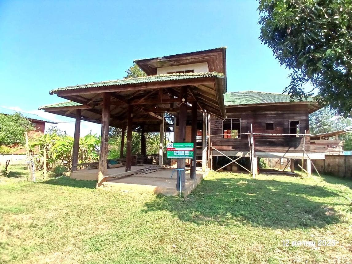 บ้านเดี่ยว ปงดอน แจ้ห่ม ลำปาง 1 ห้องนอน พื้นที่ใช้สอย 105 ตร.ม. บนที่ดิน 16 ตร.ว. ทำเลสงบ บรรยากาศธรรมชาติ ราคาคุ้มค่าที่สุดเพียง 2.97 แสน