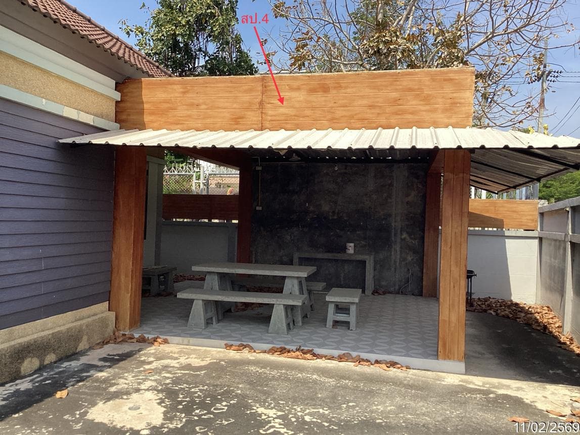 บ้านเดี่ยว หัวหิน หัวหิน ประจวบคีรีขันธ์ พื้นที่ 41.3 ตร.ว. พื้นที่ใช้สอย 174.6 ตร.ม. 6 ห้องนอน 4 ห้องน้ำ