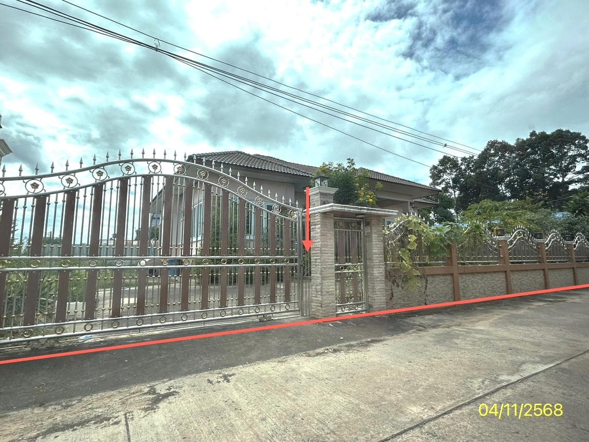 ขายบ้านเดี่ยว ทรายมูล ยโสธร 3 ห้องนอน พื้นที่ 139 ตร.ม. ทำเลศักยภาพ บรรยากาศสงบ