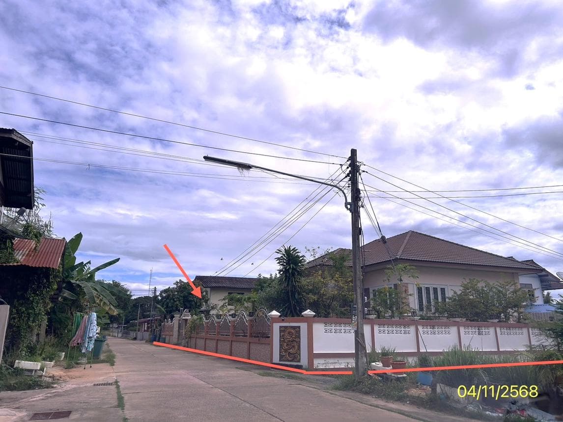ขายบ้านเดี่ยว ทรายมูล ยโสธร 3 ห้องนอน พื้นที่ 139 ตร.ม. ทำเลศักยภาพ บรรยากาศสงบ