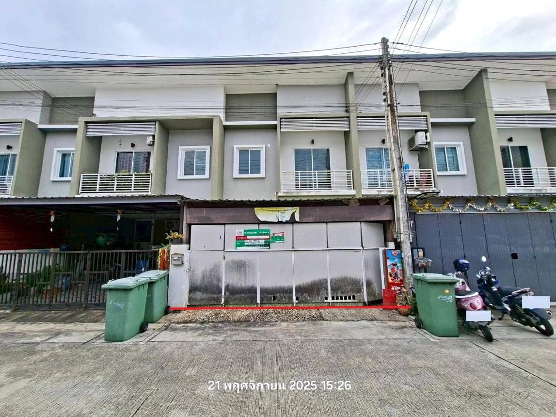 ทาวน์เฮ้าส์ บ้านเบญญาภา ปลวกแดง ตาสิทธิ์ ปลวกแดง ระยอง พื้นที่ 24.2 ตร.ว. 3 ห้องนอน - image 1