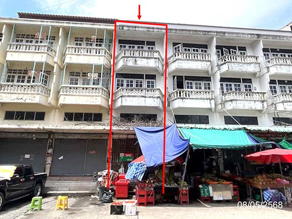 อาคารพาณิชย์ 3 ชั้น โครงการบูรพาซิตี้ (Burapha City) บางวัว บางปะกง ฉะเชิงเทรา ทำเลค้าขาย ใกล้นิคมอุตสาหกรรม - image 1