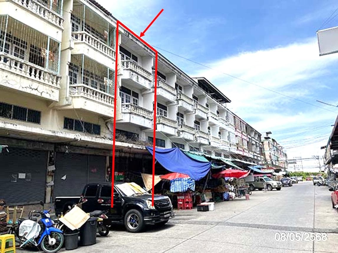 อาคารพาณิชย์ 3 ชั้น โครงการบูรพาซิตี้ (Burapha City) บางวัว บางปะกง ฉะเชิงเทรา ทำเลค้าขาย ใกล้นิคมอุตสาหกรรม