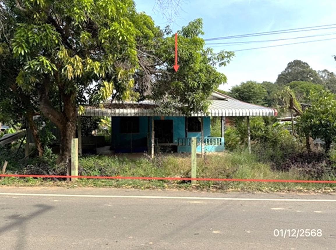 ขายบ้านเดี่ยวชั้นเดียว พื้นที่กว้าง 78 ตร.ว. อ.เมืองยโสธร 2 ห้องนอน 2 ห้องน้ำ พื้นที่ใช้สอยเยอะ บรรยากาศร่มรื่น ราคาคุ้มค่า