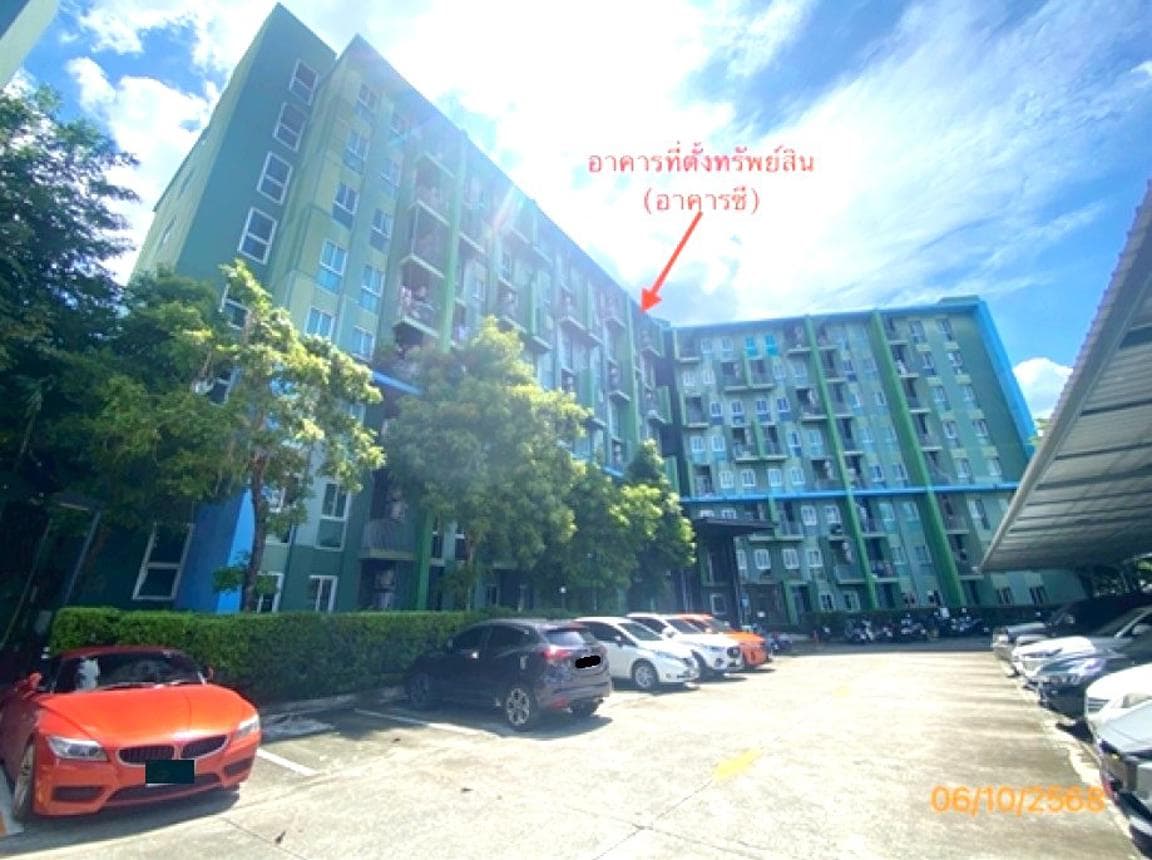 คอนโด พาร์ค เอ็กโซ คันนายาว ห้องสตูดิโอ ไซส์ใหญ่ 32.78 ตร.ม. ทำเลเด่นติดถนนใหญ่ บรรยากาศร่มรื่น - image 1