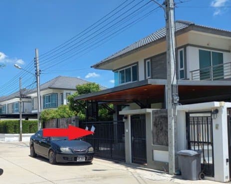 บ้านเดี่ยว โครงการ กรีนเวลล์ เวสต์เกต นนทบุรี