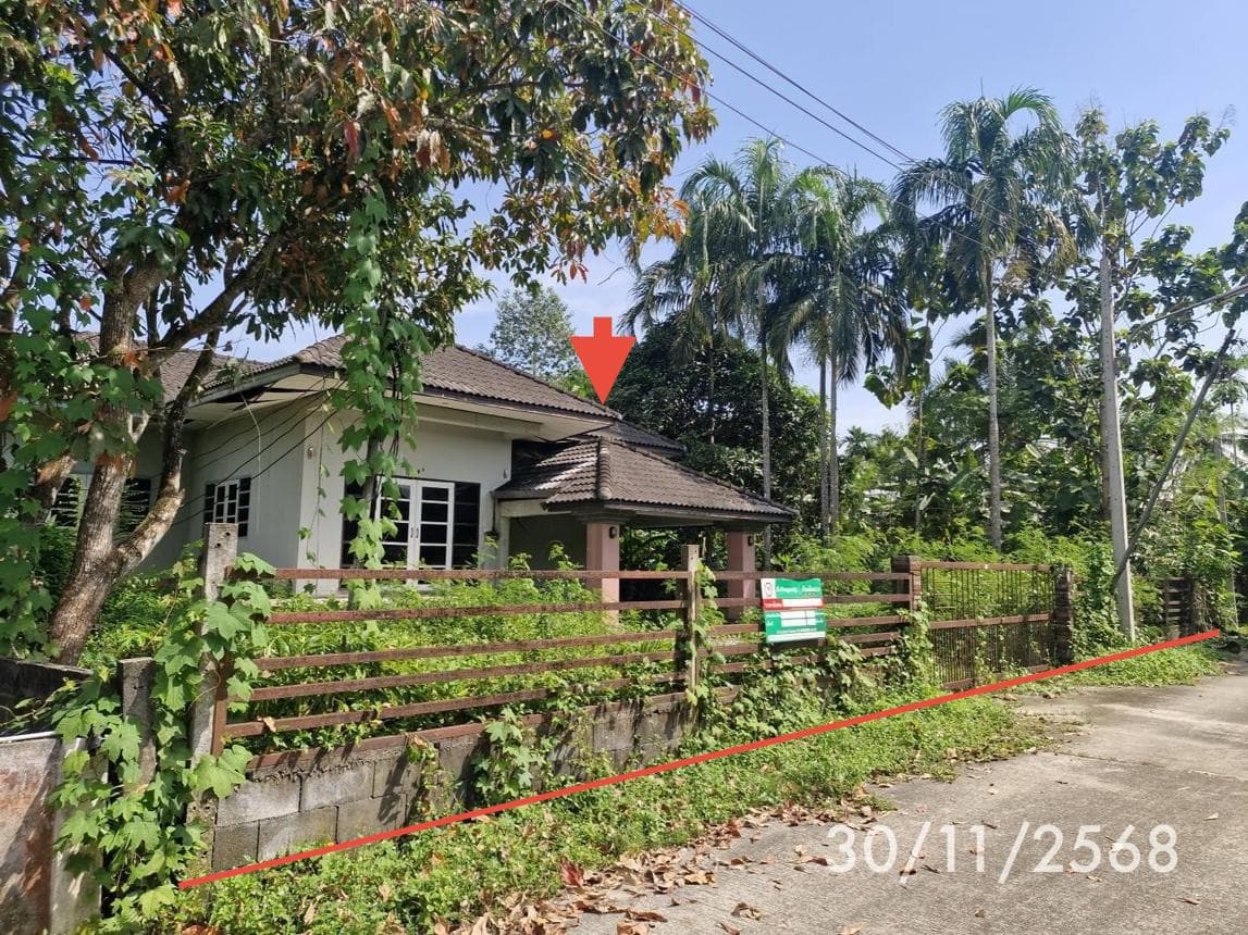 บ้านเดี่ยว 3 ห้องนอน พื้นที่ 158 ตร.ม. ทำเลศักยภาพ ชะมาย ทุ่งสง นครศรีธรรมราช
